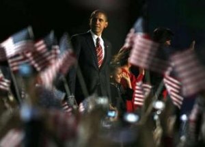Barack Obama leads the charge into a new era